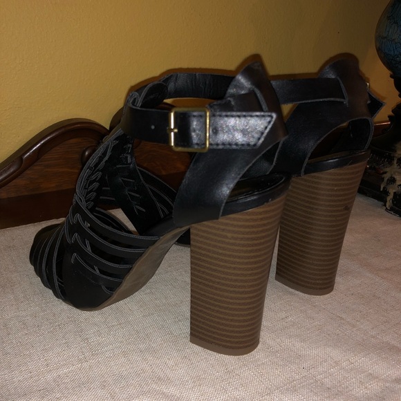 Charlotte Russe Black Heels Helena - Picture 4 of 8
